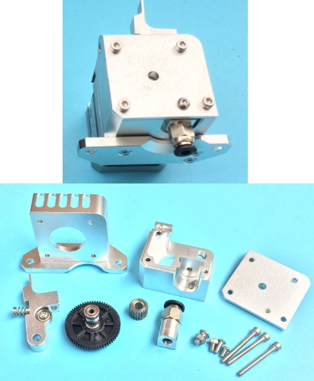 Экструдер Titan Aero для D-принтера Prusa i3 MK2 (металлический, прямой привод)