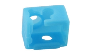 Силиконовый носок для 3д принтера E3D-V6 (голубой)