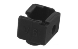 Силиконовый носок для 3д принтера E3D-V6 (черный)