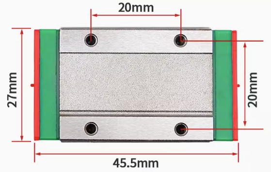 аретка (блок) скольжени¤ дл¤ линейной направл¤ющей MGN12H (аналог)