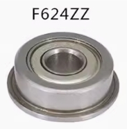 Ўариковый подшипник с фланцем F624ZZ