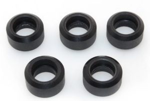 Мини пластиковый ролик POM (черный)