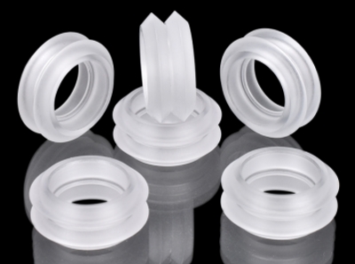 Пластиковый V-образный ролик POM (прозрачный)