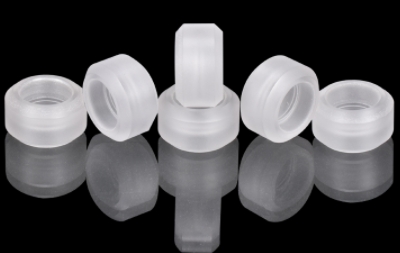 Мини пластиковый ролик POM (прозрачный)