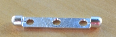 Алюминиевый cоединитель (M3, длина 40мм)