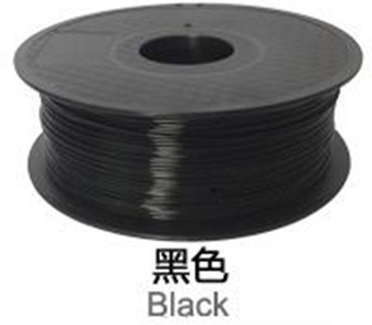 Филамент для 3D принтера PLA (черный, 1кг, 3.0мм)