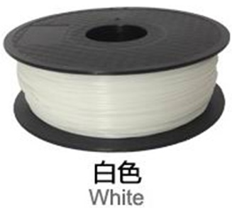 Филамент для 3D принтера PLA (белый, 1кг, 1.75мм)