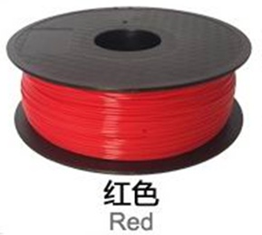 Филамент для 3D принтера ABS (красный, 1кг, 1.75мм)