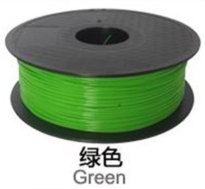 Филамент для 3D принтера ABS (зеленый, 1кг, 1.75мм)