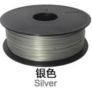 Филамент для 3D принтера PLA (серебристый, 1кг, 1.75мм)