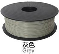 Филамент для 3D принтера PLA (серый, 1кг, 1.75мм)