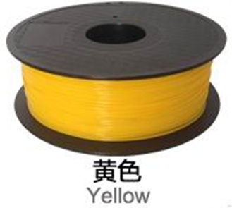 Филамент для 3D принтера ABS (желтый, 1кг, 1.75мм)