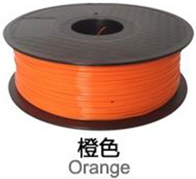 Филамент для 3D принтера PCL (оранжевый, 1кг, нить 1.75мм)