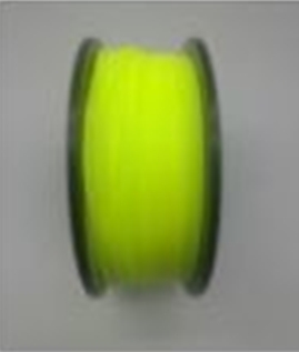 Филамент для 3D принтера PCL флуоресцентный (желтый, 1кг, нить 1.75мм)