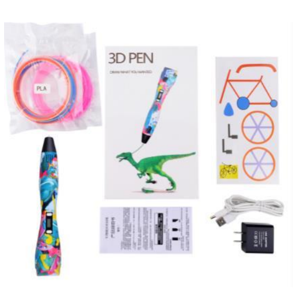 Ручка K3 Dreams  PLA / ABS / PLC  для 3D-печати(EU Plug)