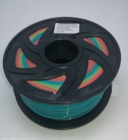 Филамент для 3D принтера PLA (цветной, 1кг, нить 1.75мм)