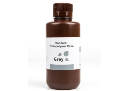 Фотополимерная смола  для 3D принтера (SLA, серый, 500Г)