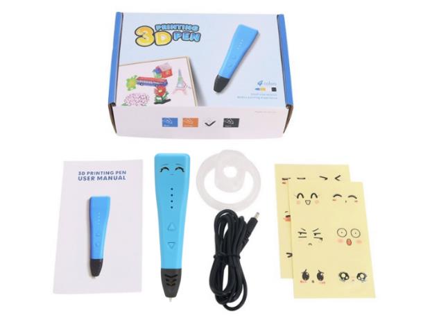 3D-ручка D3 (синяя, высокотемпературная)