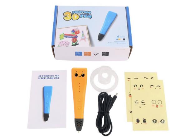 3D-ручка D (оранжевая, высокотемпературная)