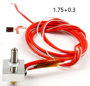 Набор для экструдера MK8 (0.3мм, 1.75мм)