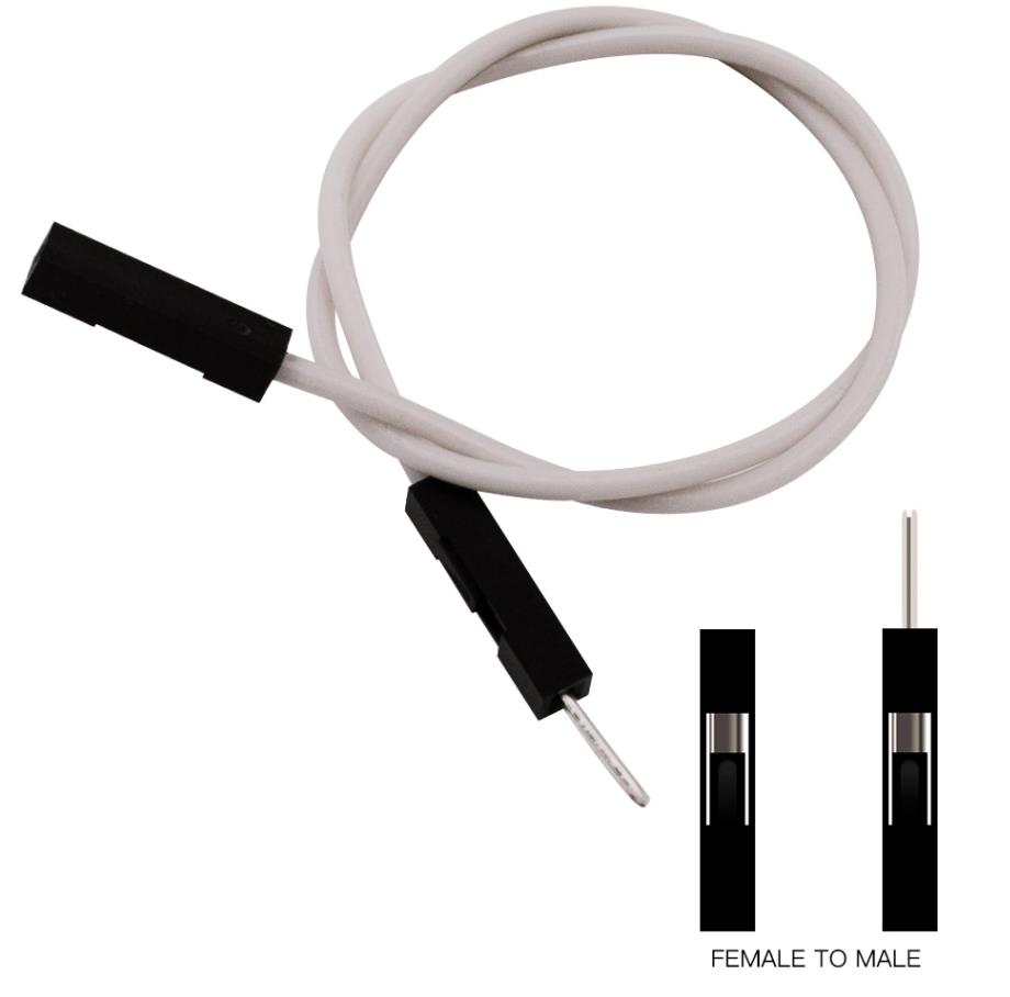 Провод 1-контактный Папа-Мама, 20 см