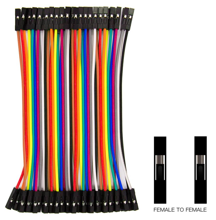 40-контактный соединительный шлейф Мама-Мама, 10см