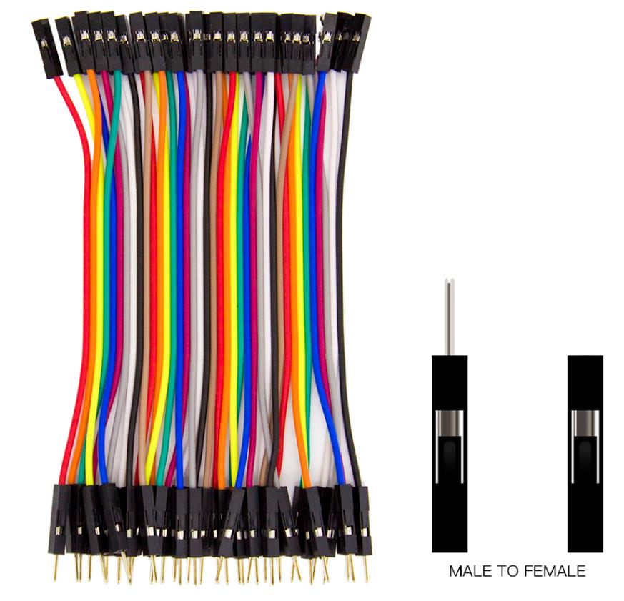 40-контактный соединительный шлейф Папа-Мама, 10см