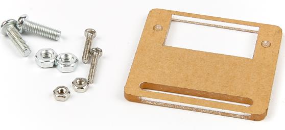 Кронштейн для сервопривода SG90