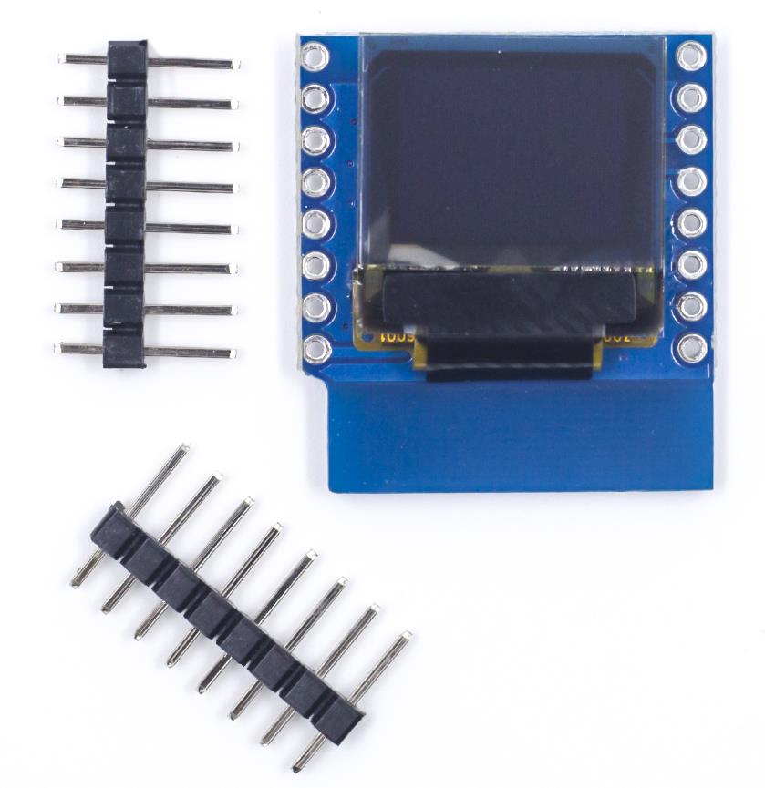 "Дисплей OLED IIC/I2C 0.66"" для D1 MINI "