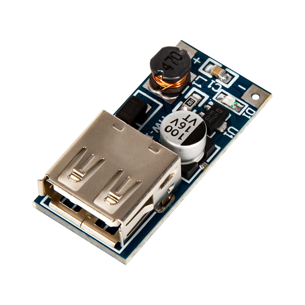 Повышающий преобразователь напряжения с обмоткой, DC-DC 0.9-5в 600мА