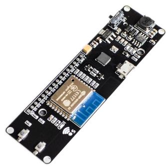 Контроллер WEMOS ESP-WROOM-02 ESP8266 с держателем для аккумулятора 18650