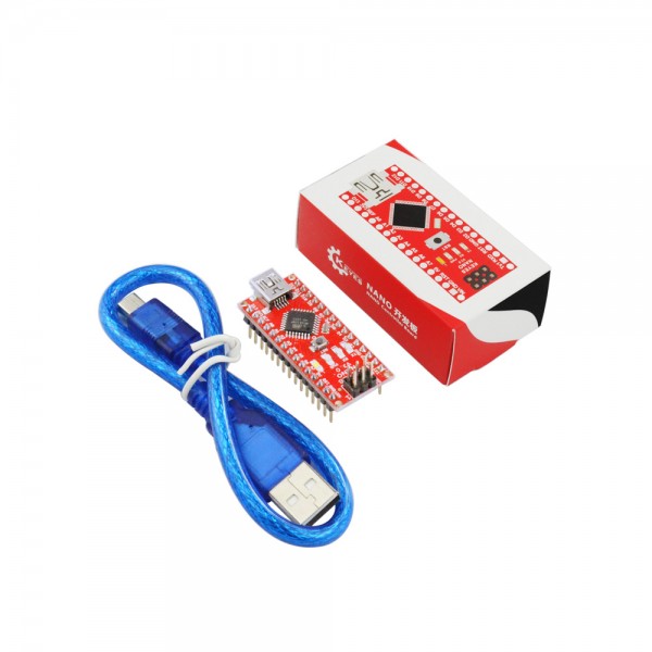 Контроллер Arduino Nano V3.0 KEYES FT232, красный