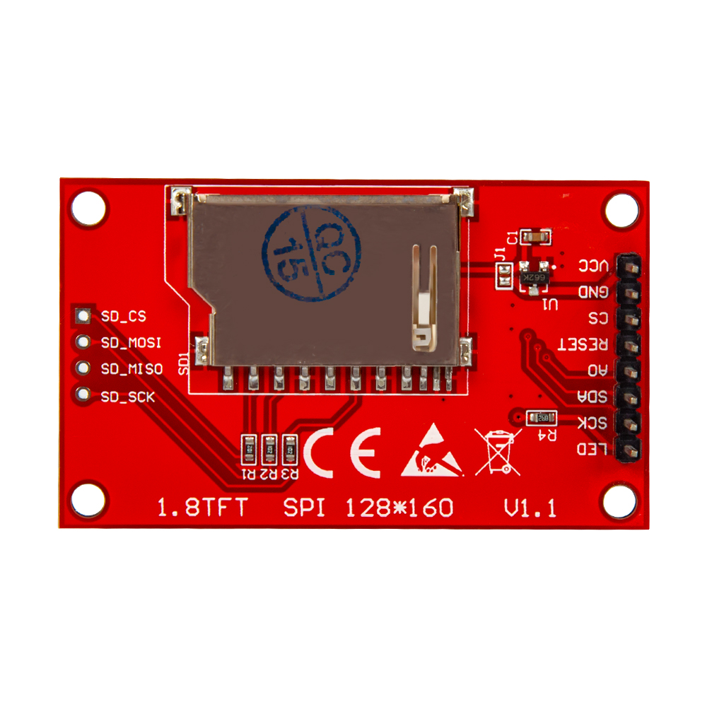 "Дисплей TFT LCD 1.8"" 28*160, ST7735S"