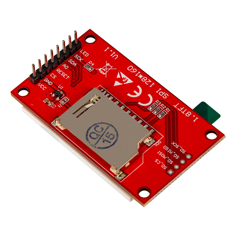 "Дисплей TFT LCD 1.8"" 28*160, ST7735S"