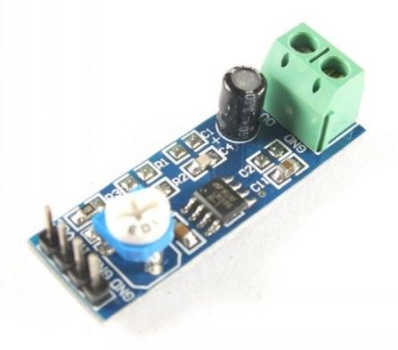 Аудио усилитель LM386, 4-12в