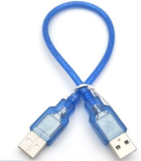 Кабель USB 2.0 A-A, 0.3м