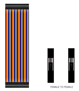 40-контактный соединительный шлейф Мама-Мама, 40см