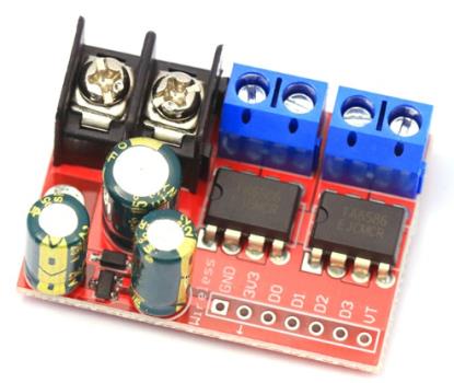 Модуль управления для 2 двигателей, 3-14в 5А