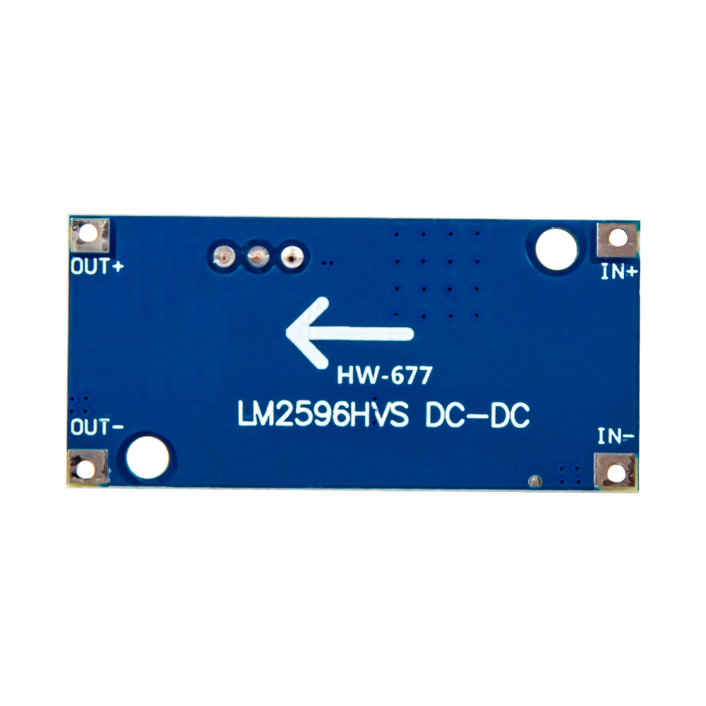Понижающий преобразователь напряжения LM2596HVS, DC-DC 48-3в