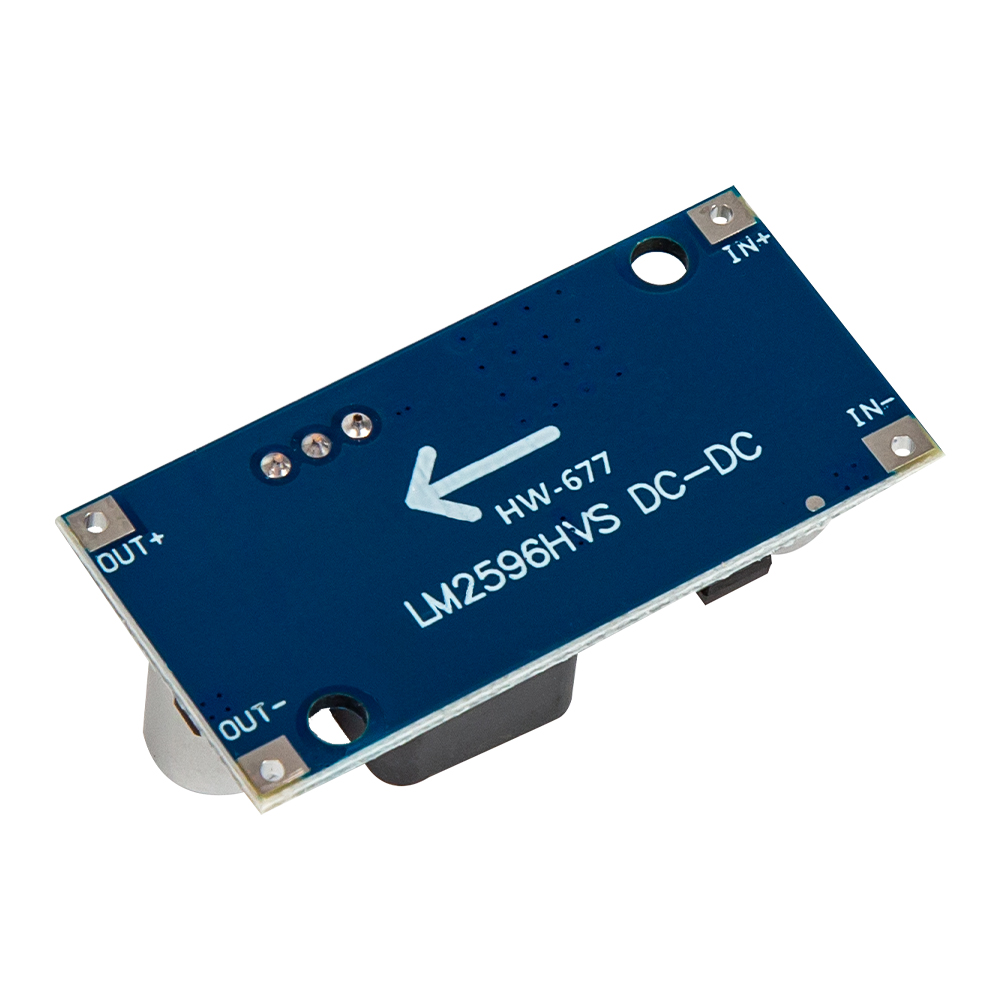 Понижающий преобразователь напряжения LM2596HVS, DC-DC 48-3в