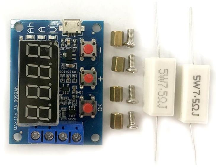 Тестер ёмкости литий-ионных аккумуляторов 18650 ZB2L3