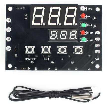 Цифровой терморегулятор (термостат) XH-W1504, 12в