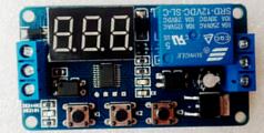 1-канальный релейный модуль задержки времени, 12в