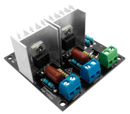 2-канальный диммер переменного тока ШИМ A3.3/5в 50/60Гц 220/110в