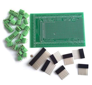 Распаянная плата для Arduino MEGA 2560