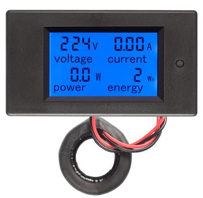 Цифровой измеритель напряжения PZEM-061 закрытые контакты, AC80-260в 100A