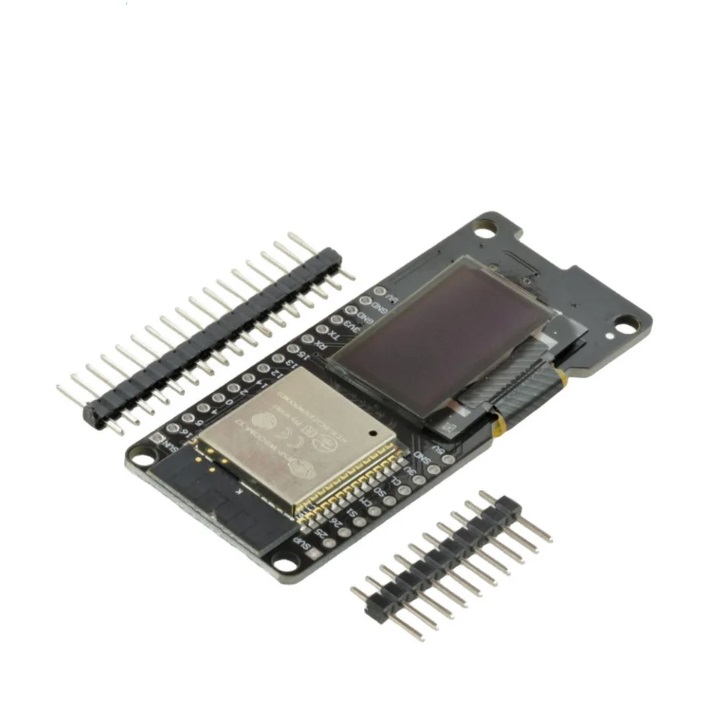 Модуль ESP32 OLED для Wi-Fi и Bluetooth (кнопки спереди)