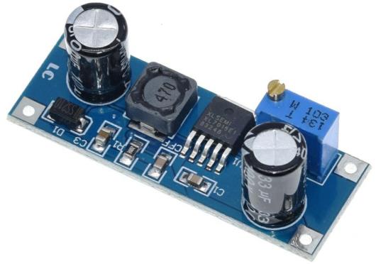 Понижающий преобразователь напряжения XL7015, DC-DC 20в 0.8А