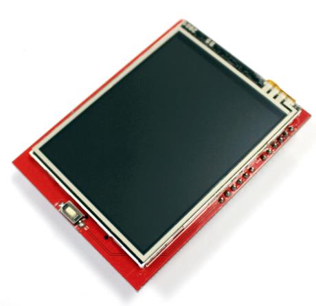 "Сенсорный дисплей 2.4"" 240x320 LCD TFT  для UNO/MEGA260, SPFD5408 "