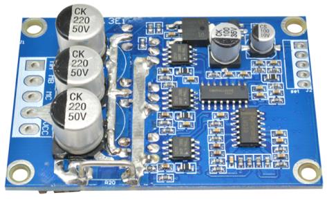 Бесщеточный контроллер двигателя без драйвера холла 12в-36в 15А 500Вт